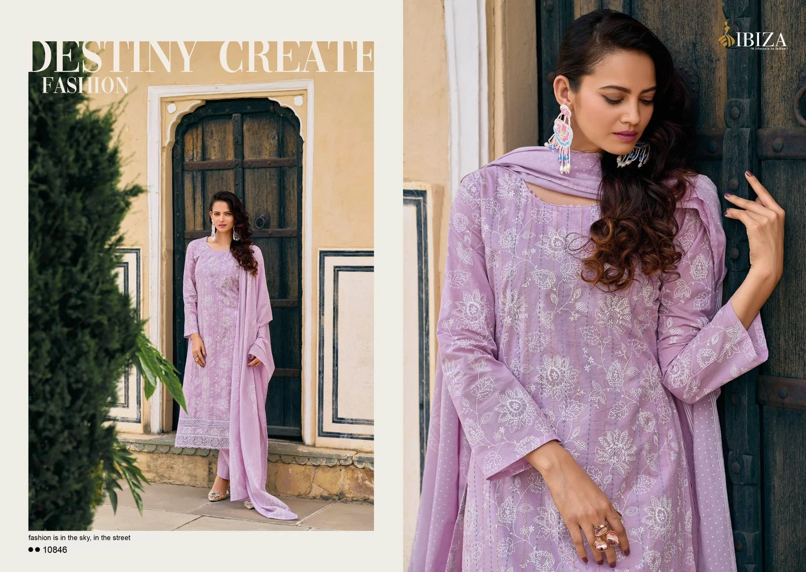 Ibiza Simayaa Pure Lawn Cotton Wholesale Fancy Salwar Suit Catalog — Wholesale Salwar Suits, Ibiza wholesale from Surat - Gallery Image 3